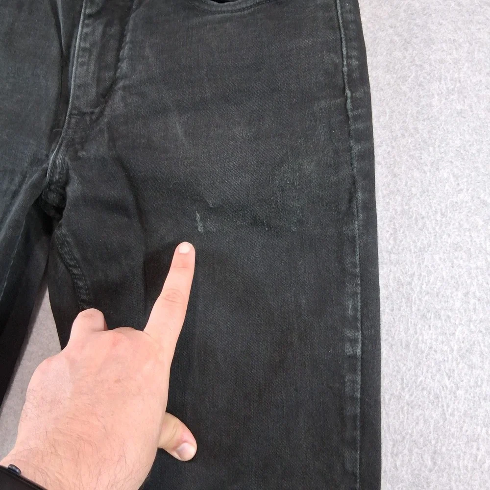 Levi's Mens Jeans 31x32 Black 511 Slim Fit Stretch Denim Pants
